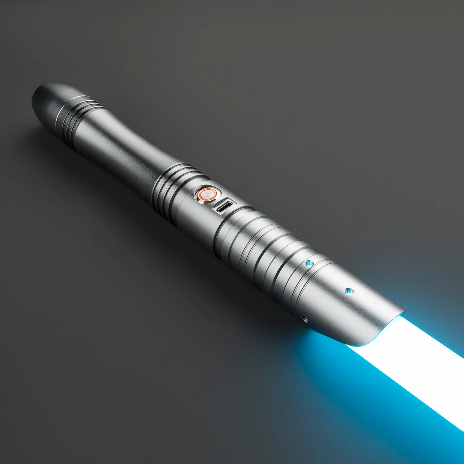Apprentice Grey Duelling Lightsaber – RGB-X – Bild 3