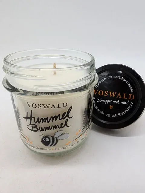 Voswald Hummel Bummel – Naturwachs Duftkerze – 150g