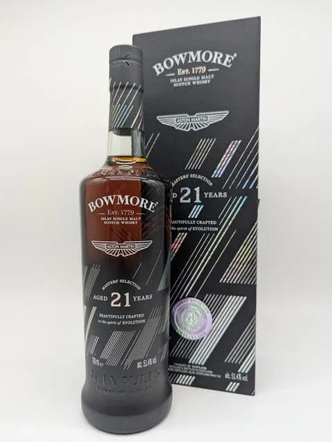 Bowmore 21 Jahre Aston Martin – 51,4%