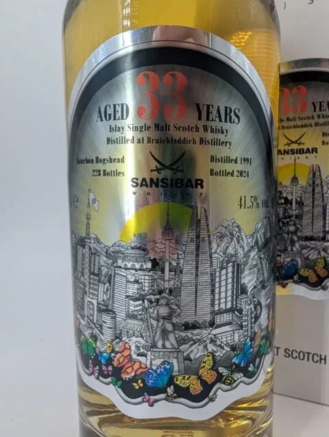 Bruichladdich 1991 Sansibar Fazzino – 41,5% – Bild 2