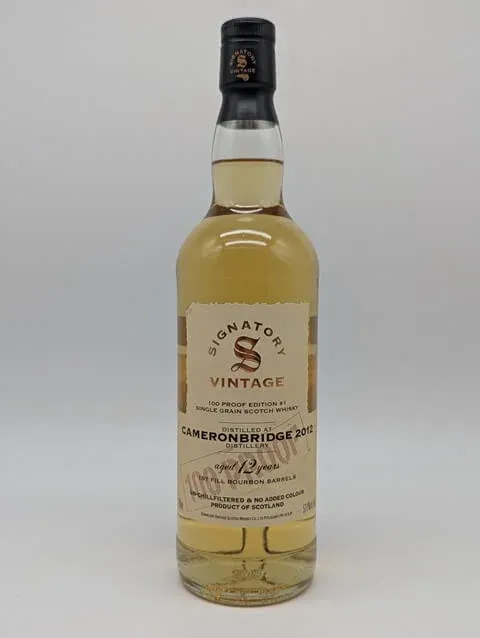 Cameronbridge 2012 Signatory 100 proof – 57,1%