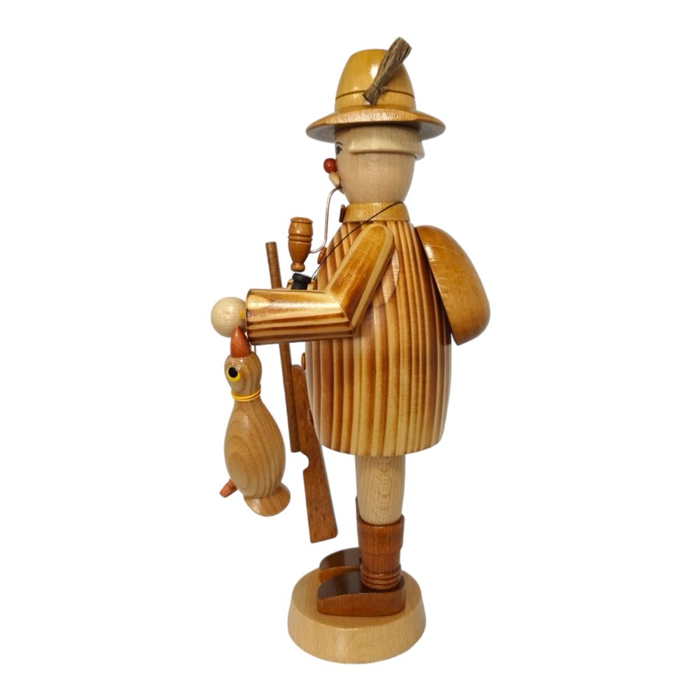 Räuchermann Förster gesandelt, natur – Bild 2