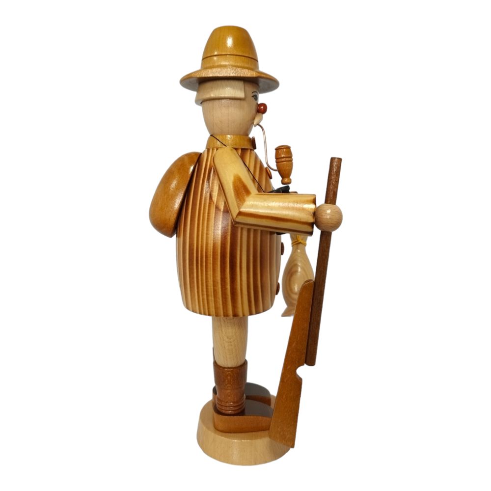 Räuchermann Förster gesandelt, natur – Bild 4