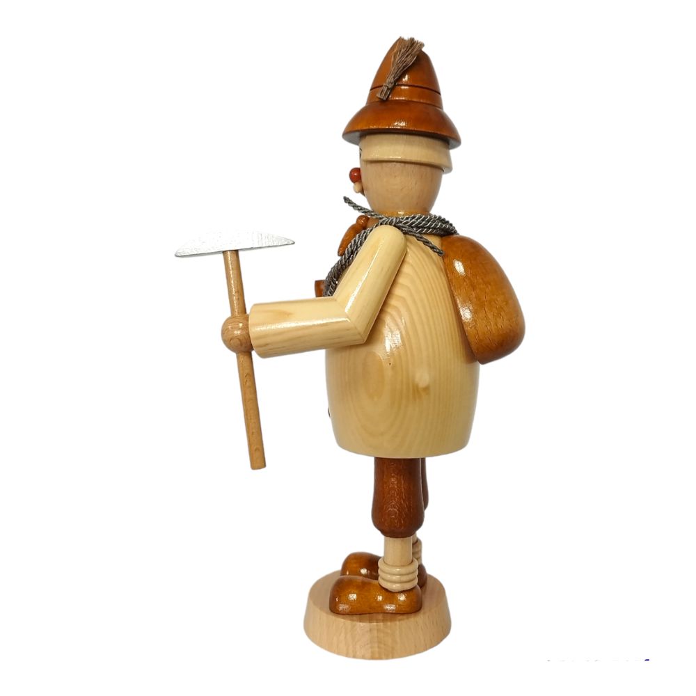 Räuchermann Bergsteiger, natur – Bild 2