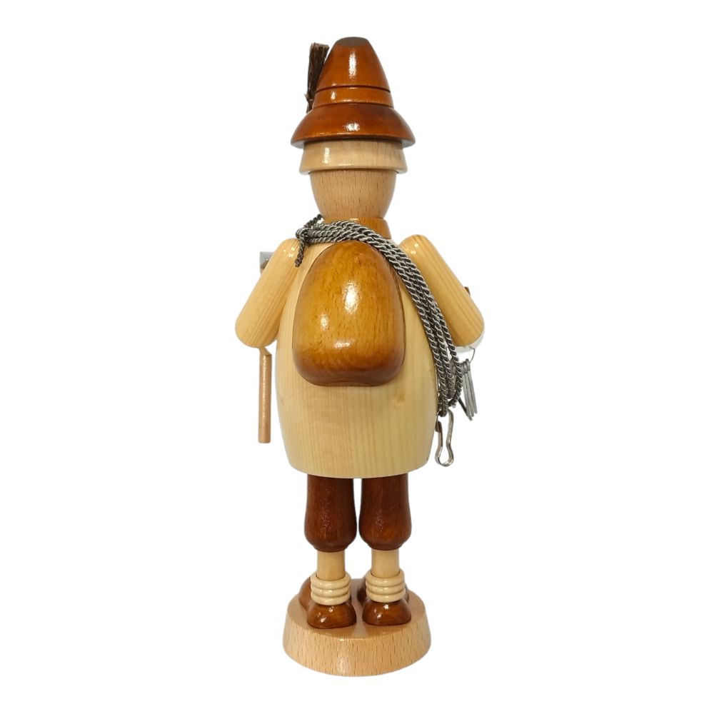 Räuchermann Bergsteiger, natur – Bild 3