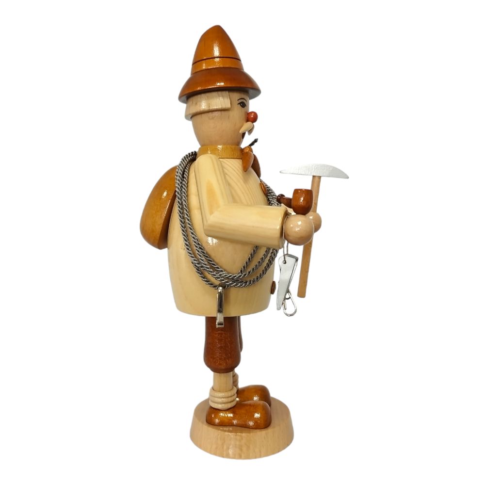 Räuchermann Bergsteiger, natur – Bild 4