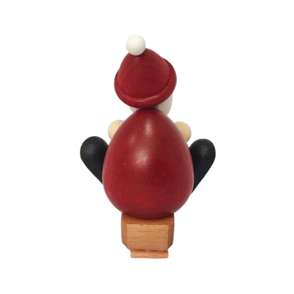 Weihnachtsmann auf Schaukelpferd – Bild 3