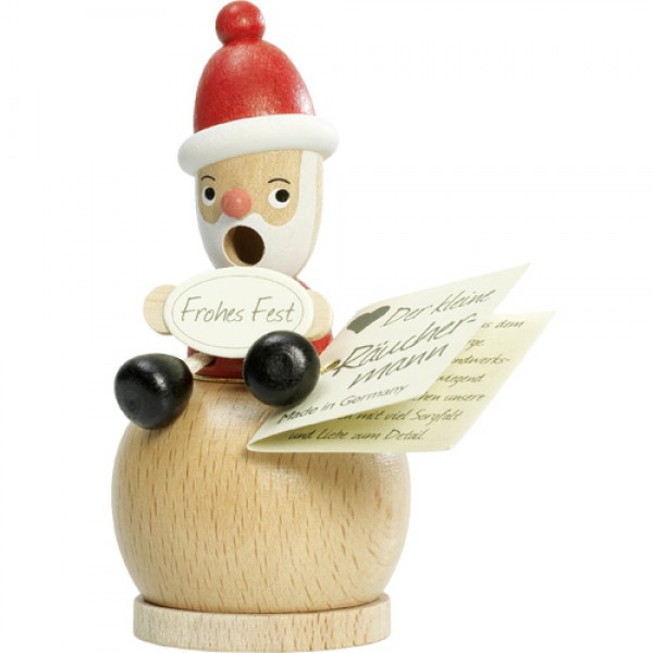 Mini-Räuchermann Weihnachtsmann