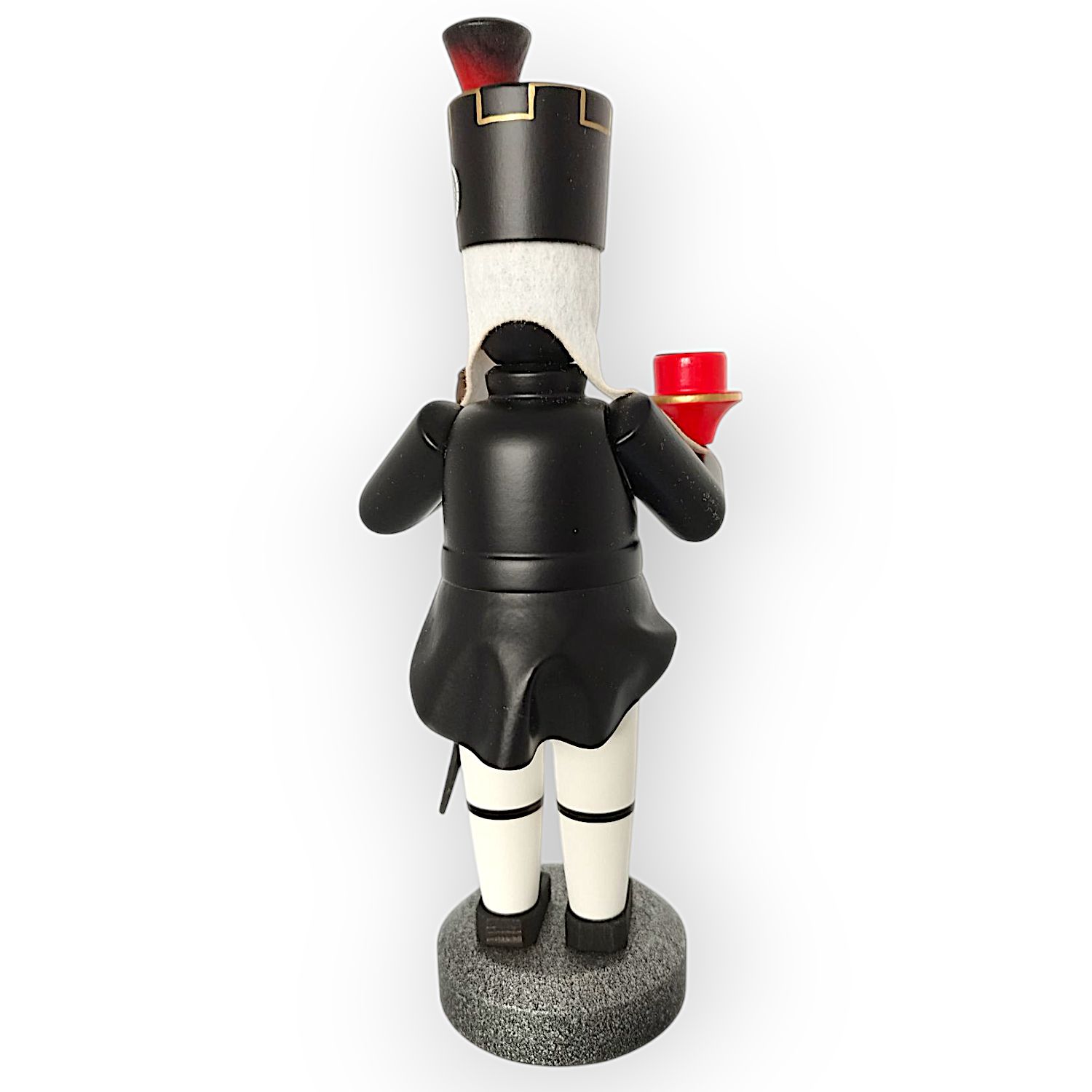 Räuchermann Bergmann mit Kerzenhalter – Bild 5