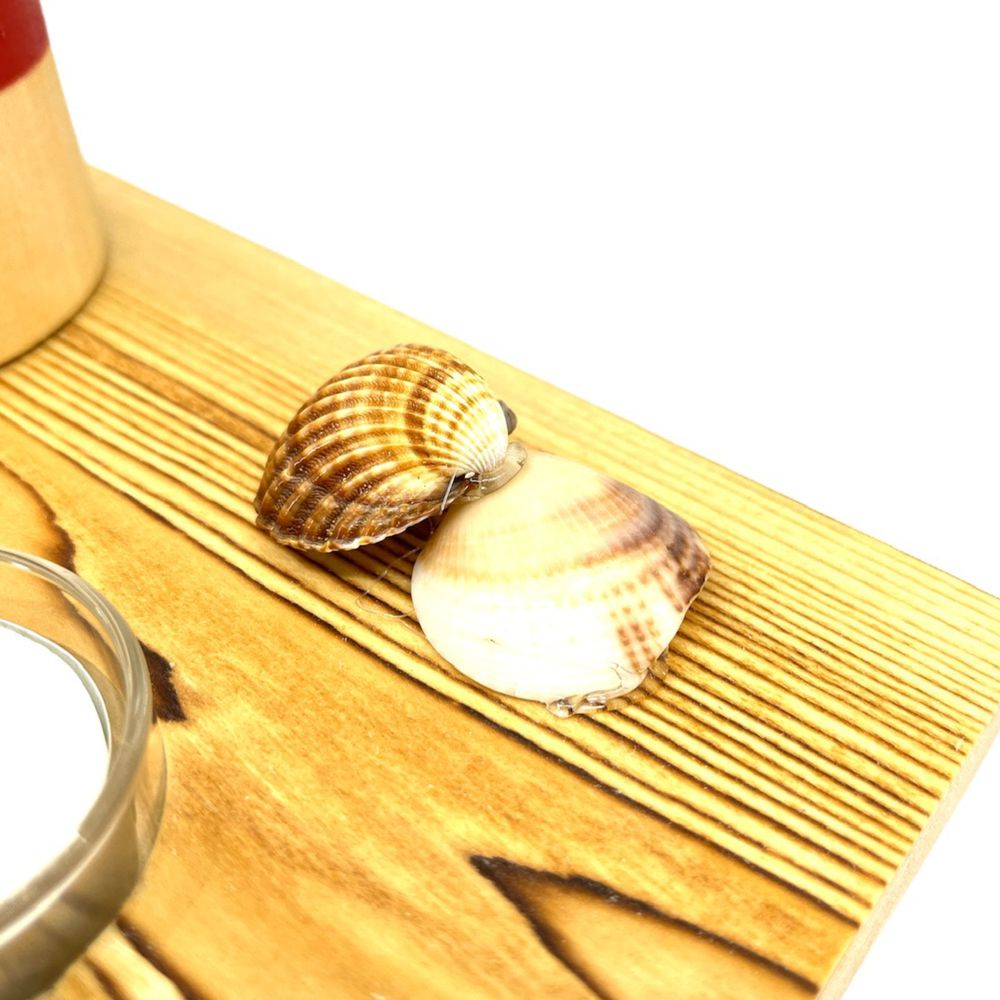 Räucherfigur Leuchtturm mit Teelichthalter, rot – Bild 7