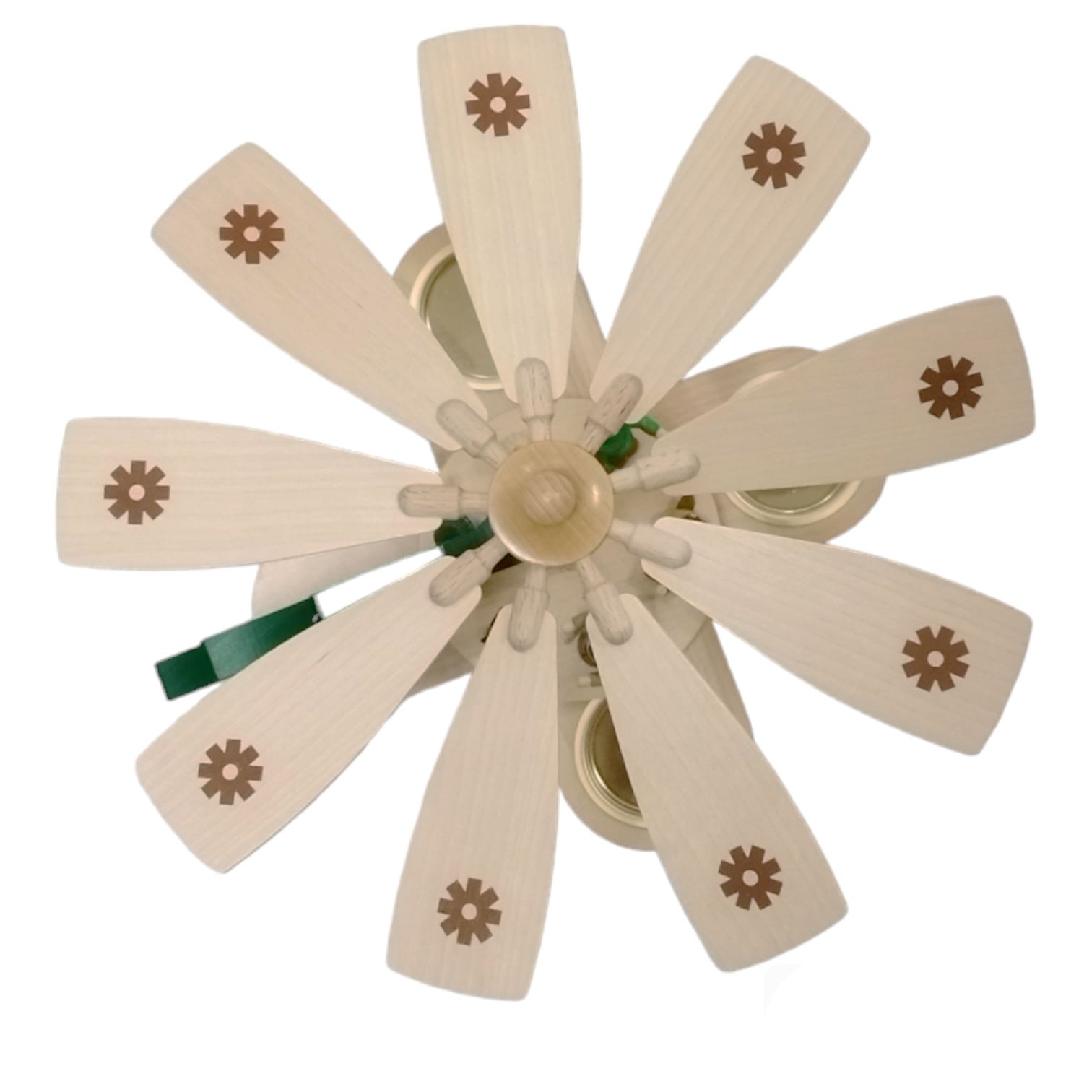 Teelichtpyramide Waldleute, Tannenform – Bild 6