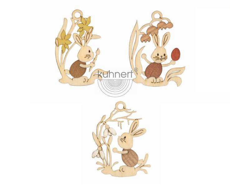 Behang Stupsi mit Blumen, 6-tlg