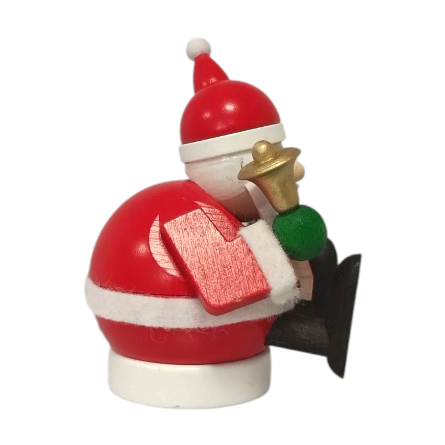 Minikugelräuchermann Weihnachtsmann, sitzend – Bild 7