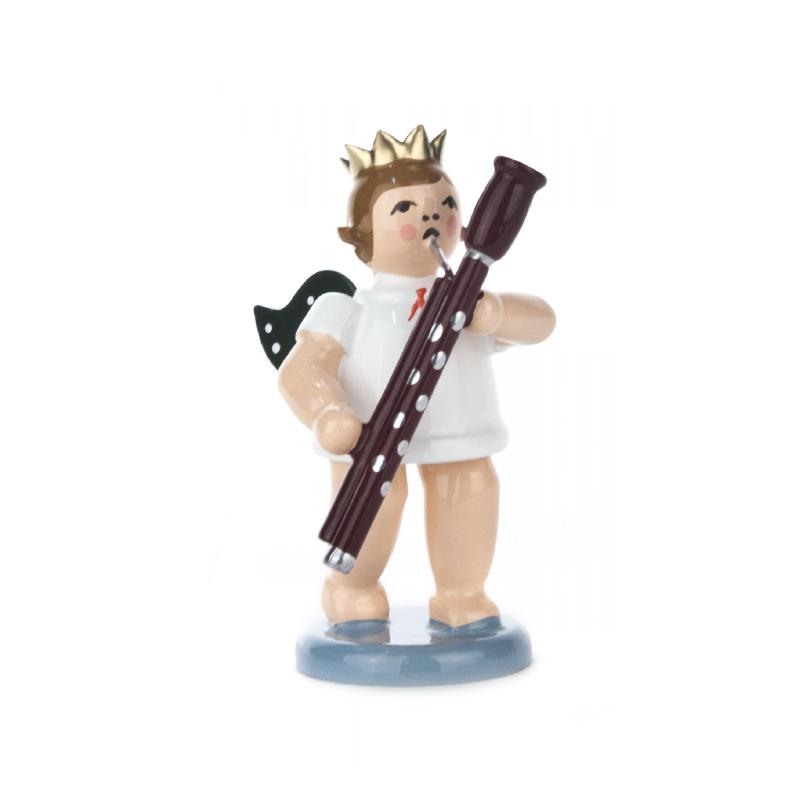 Engel mit Fagott und Krone