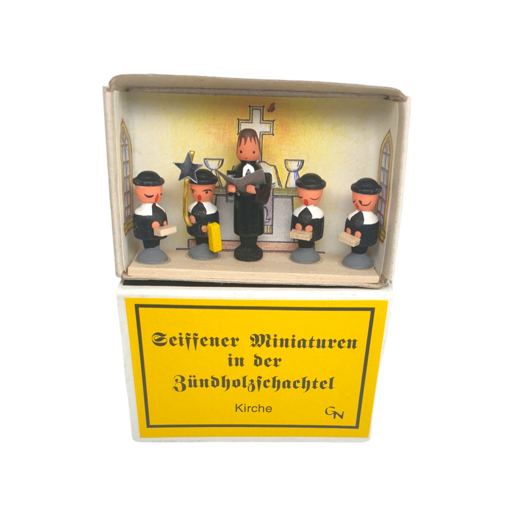 Zündholzschachtel – Kirche