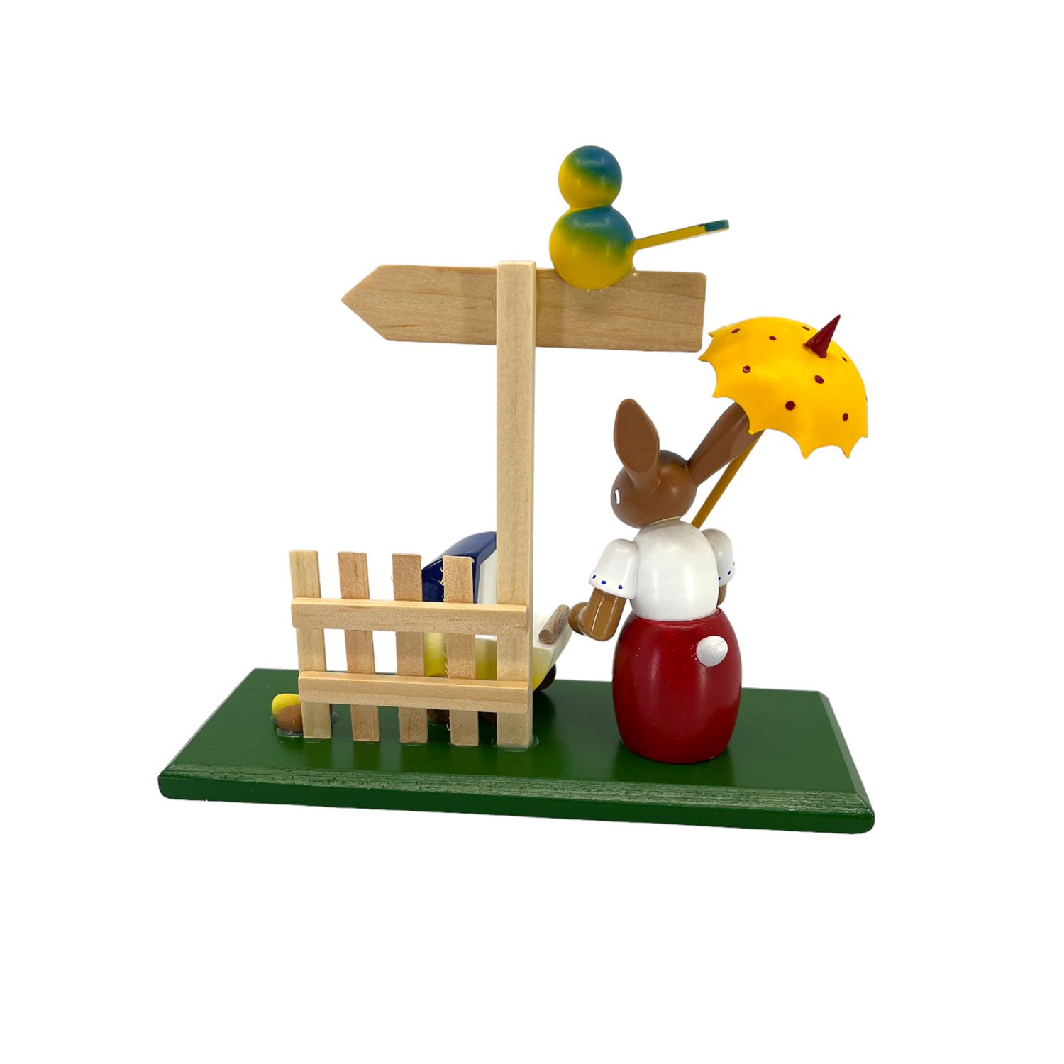 Häsin mit Kinderwagen – Bild 3