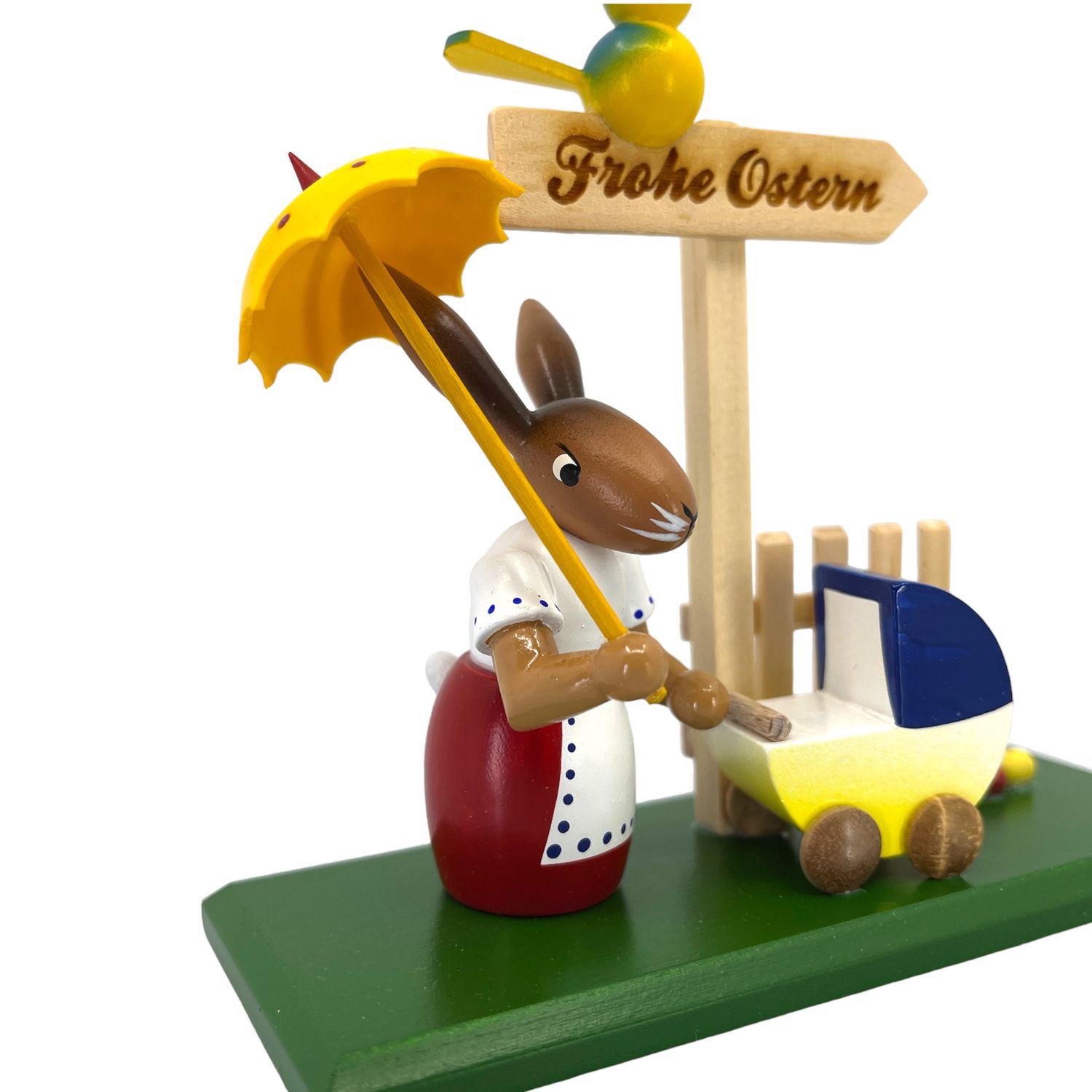 Häsin mit Kinderwagen – Bild 5