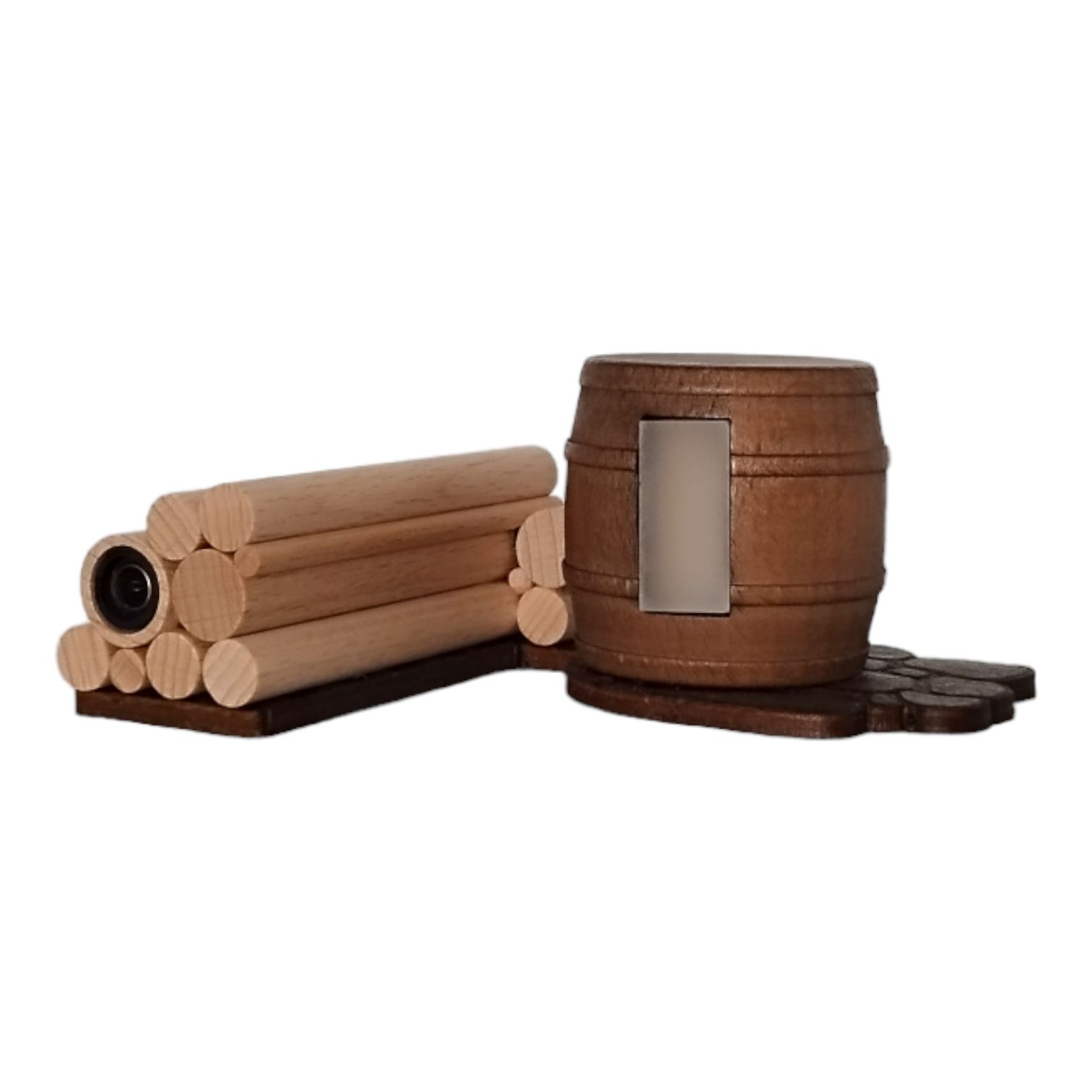 Beleuchtungsset zu Räucherhaus Almhütte – Bild 2