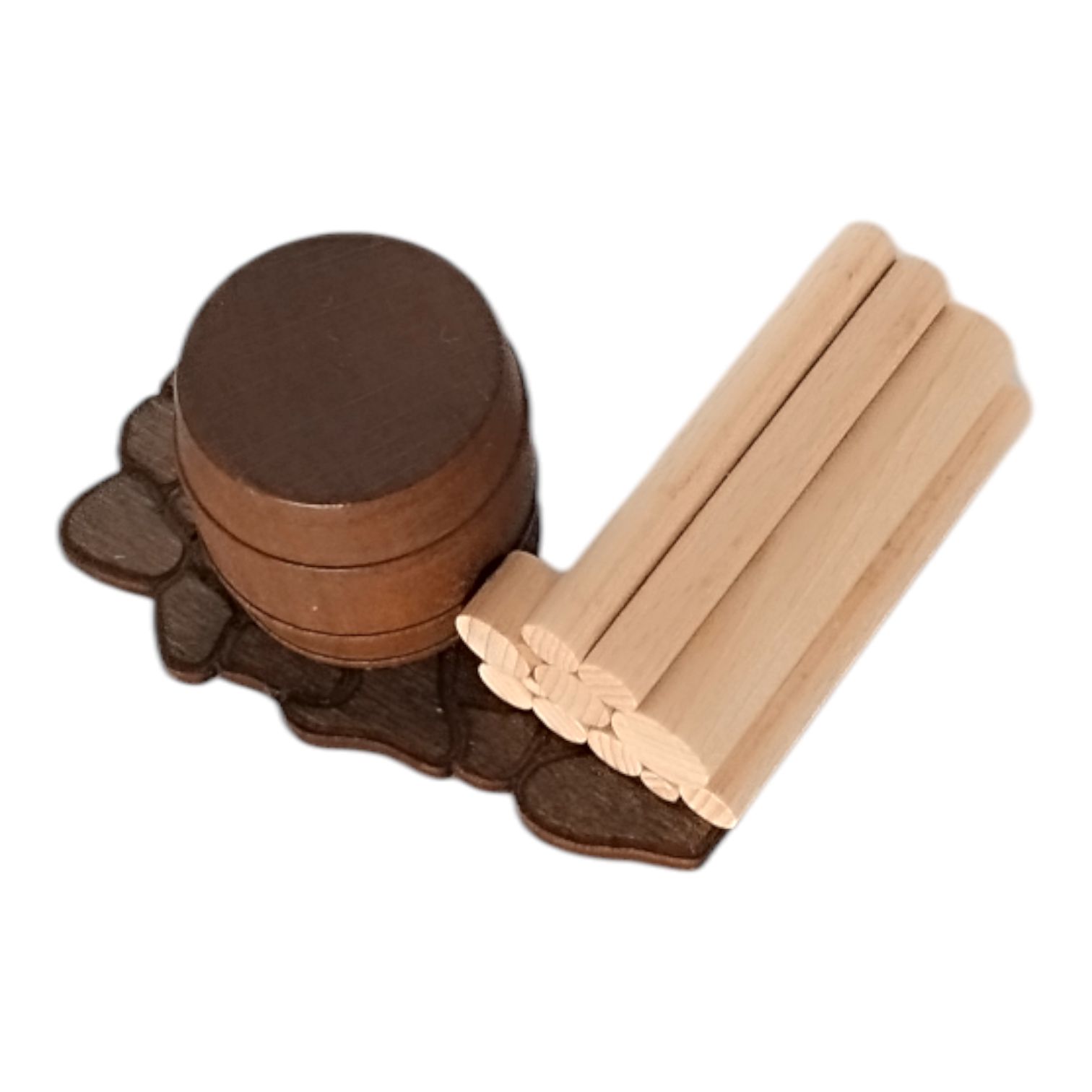 Beleuchtungsset zu Räucherhaus Almhütte – Bild 3