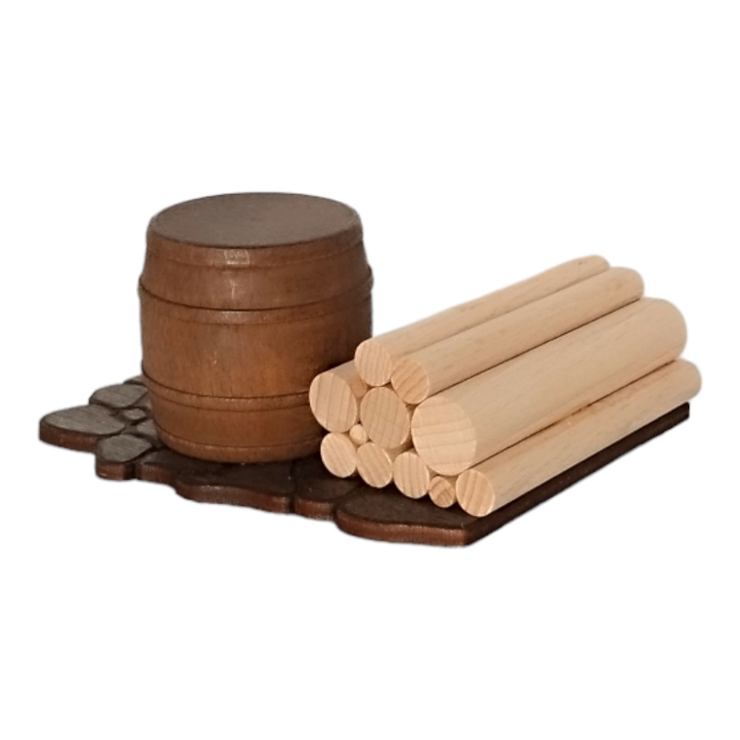 Beleuchtungsset zu Räucherhaus Almhütte