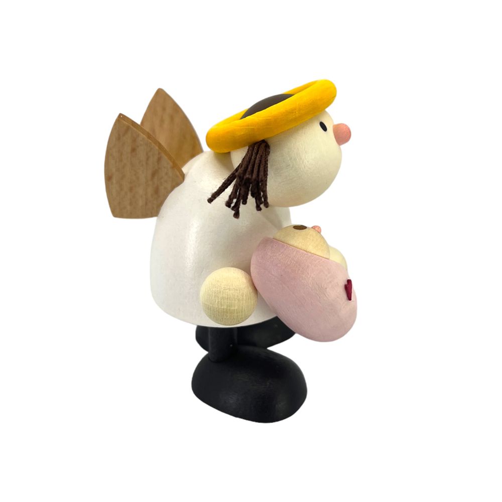 Figur mit Herz, Lotte mit Baby Mädchen – Bild 4