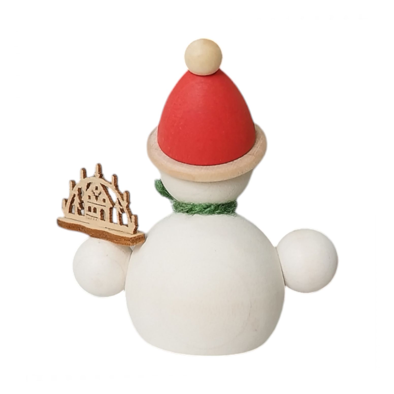 Schneemann mit Lichterbogen – Bild 3