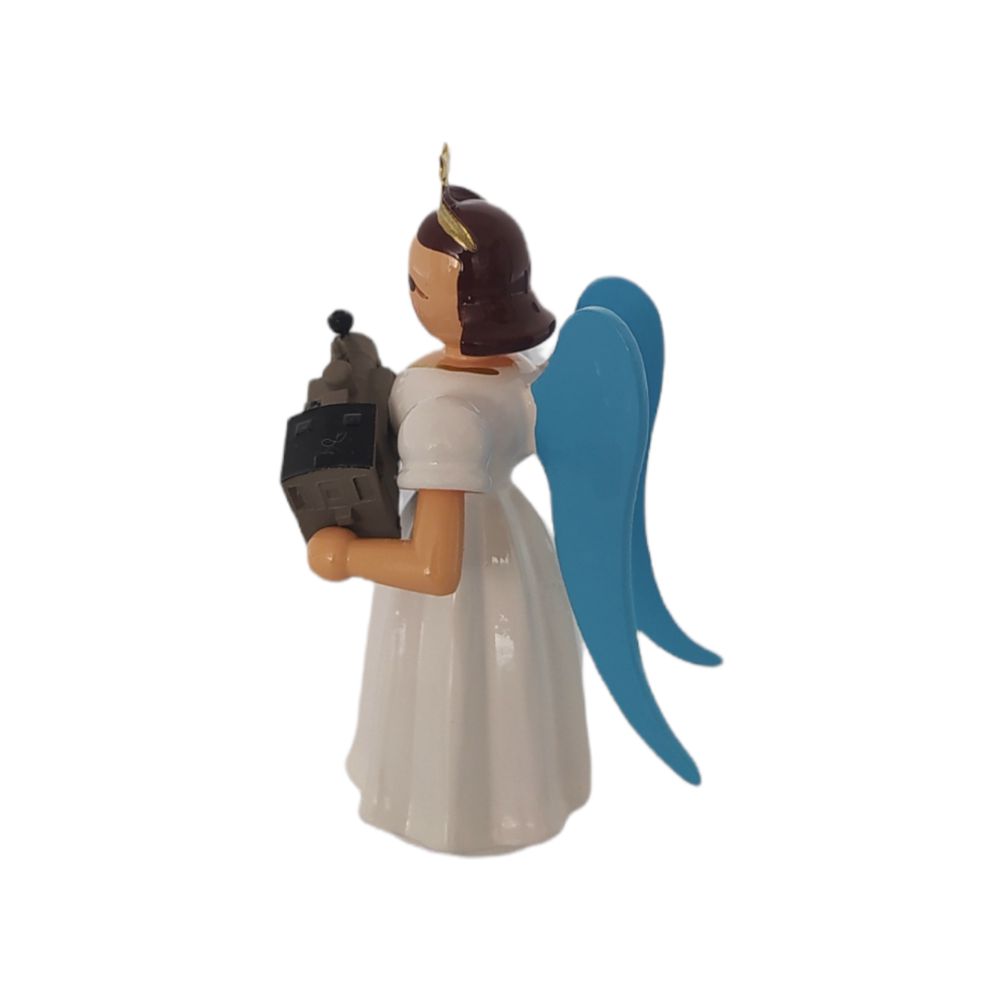 Blank Langrockengel mit Eisenbahn, farbig – Bild 2