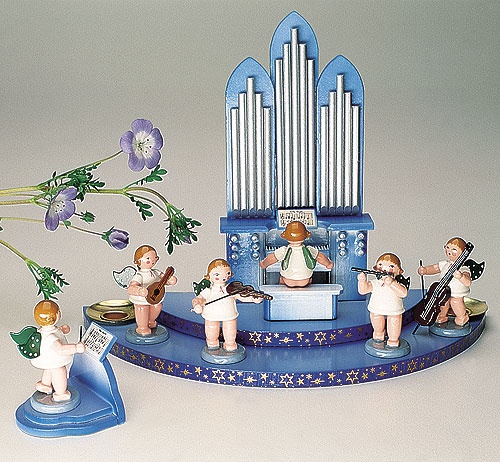 Engeldirigent mit Pult, ohne Krone