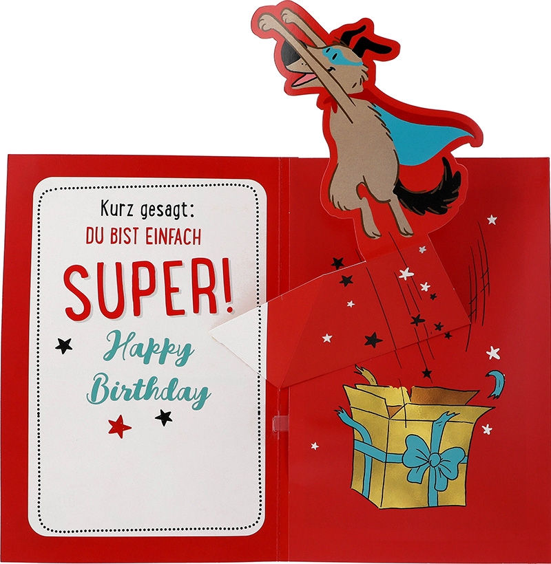 Jump Outs Musikkarte “Du bist super” – Bild 2