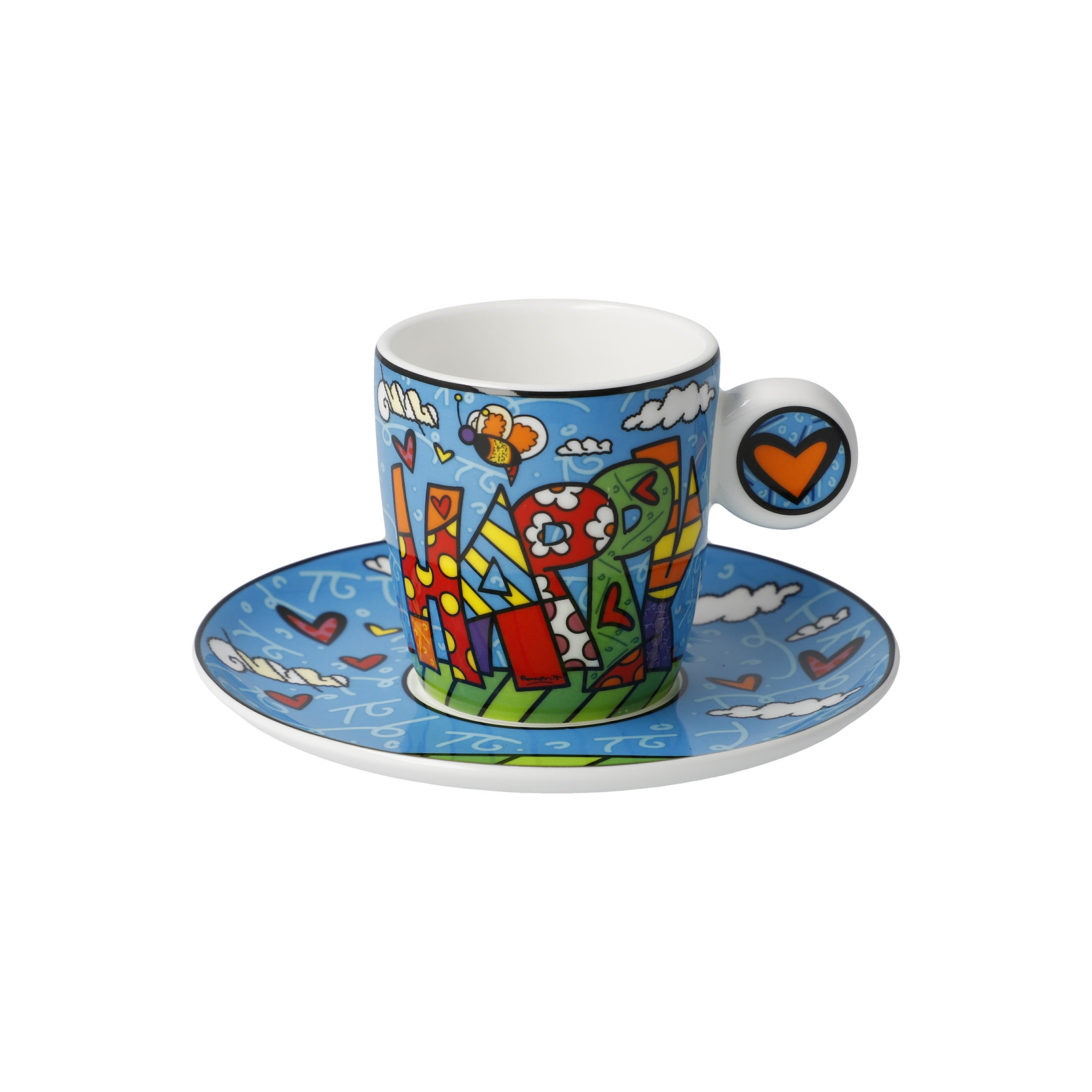 Romero Britto – Espressotasse “Happy” – Bild 2