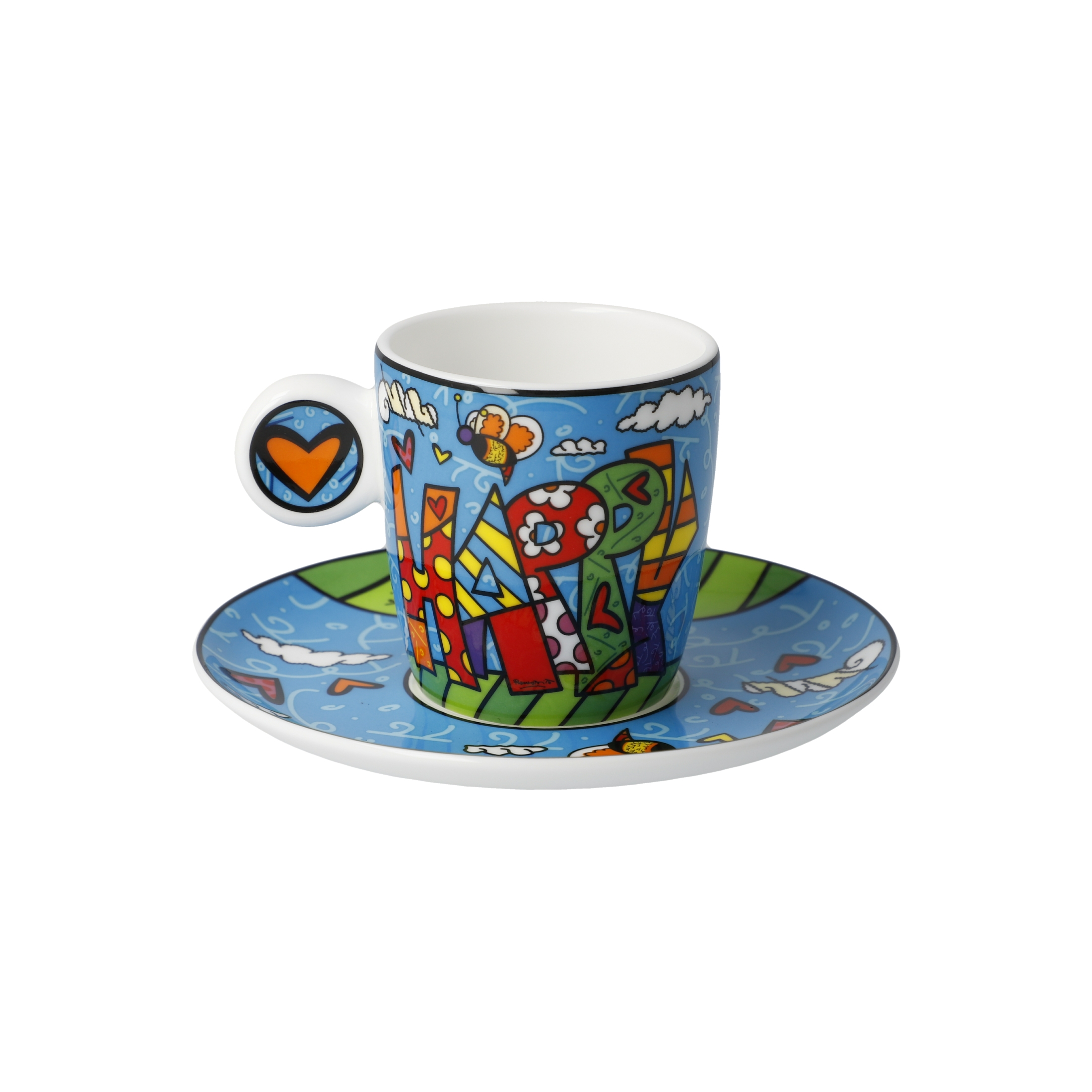 Romero Britto – Espressotasse “Happy” – Bild 4