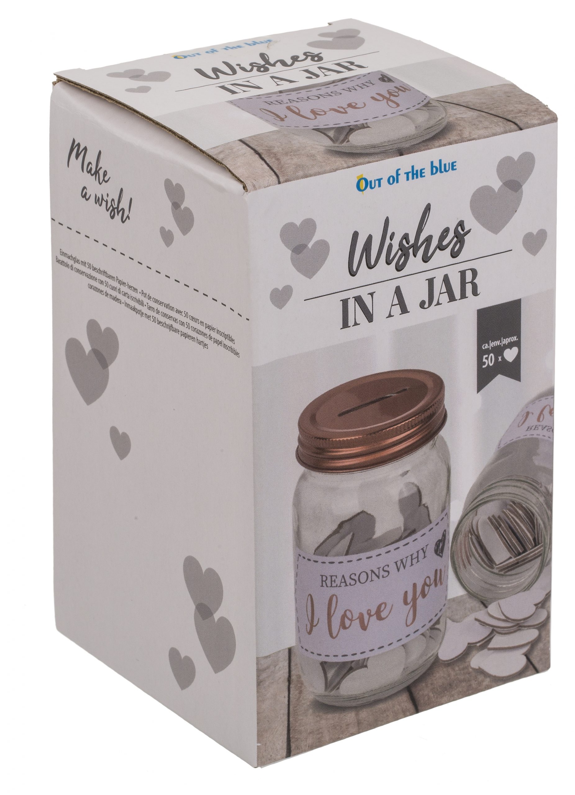 Spardose-Einmachglas “Reasons why I love you” – Bild 4