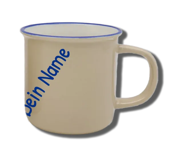 Handgemachte Tasse “Bullauge & Seehund” mit Wunschname – Bild 2