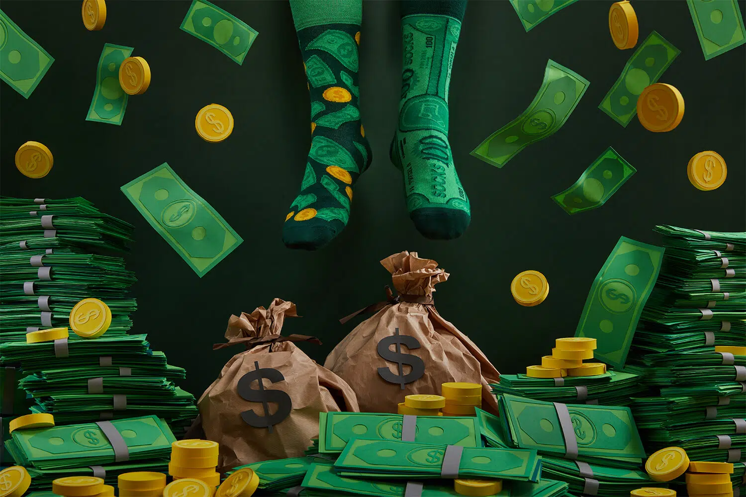 Many Mornings® Socken THE DOLLAR – Bild 3