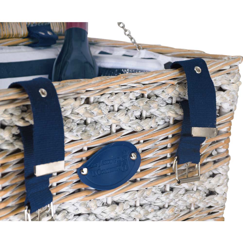 Picknickkorb “Marine” für 2/4/6 Personen – Bild 4