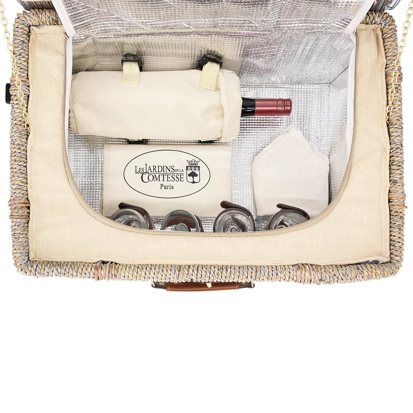 Picknickkorb “Angers” für 4 Personen – Bild 3