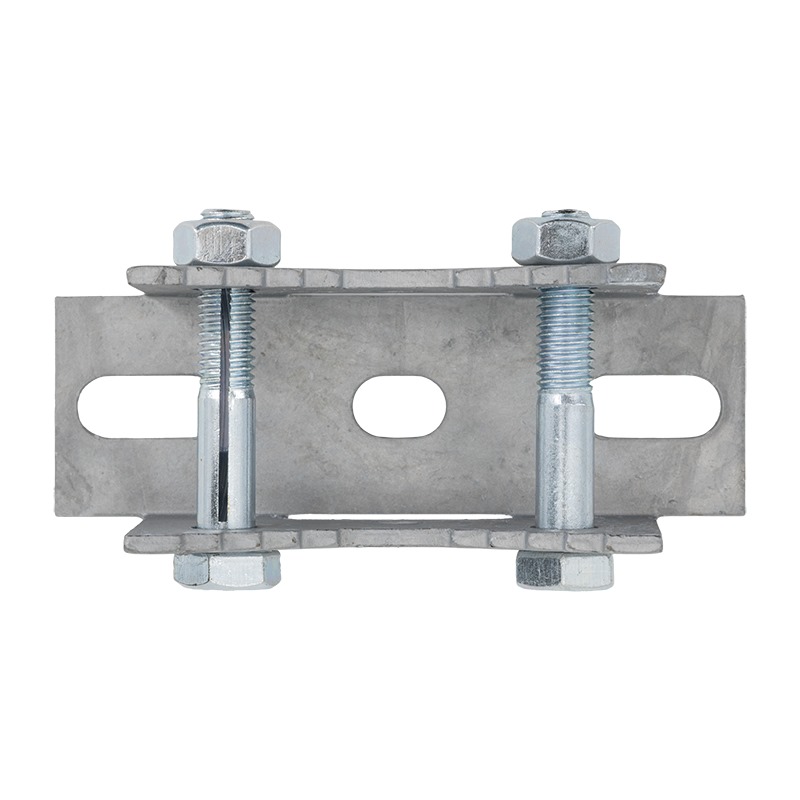 Bandschelle Maxlae mit Spannschrauben, Lochabstand 60-80 mm – Bild 2