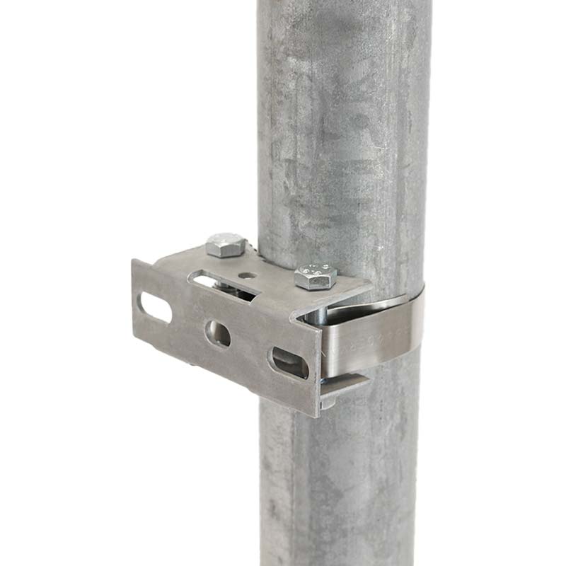 Bandschelle Maxlae mit Spannschrauben, Lochabstand 60-80 mm – Bild 3