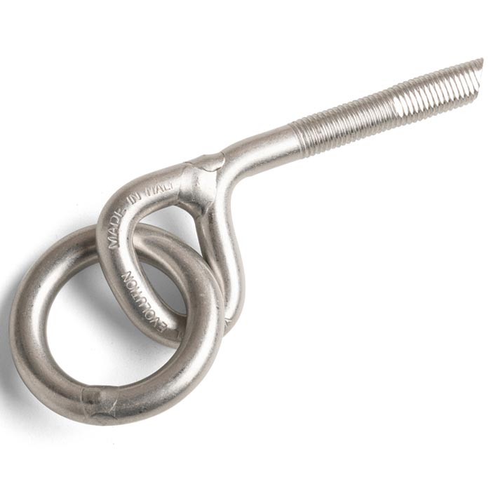 Klebehaken mit Ring – Bild 2