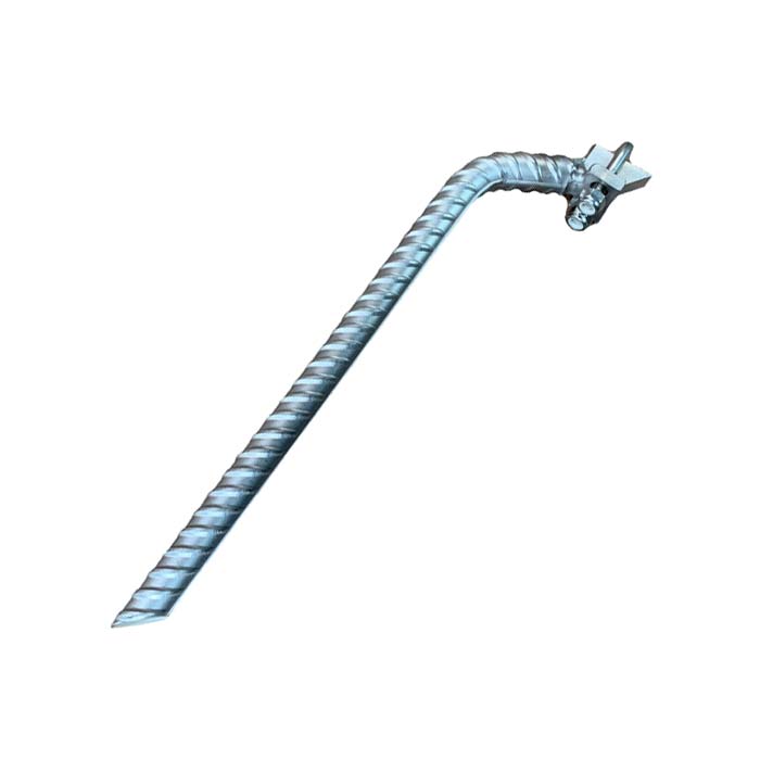 Klettersteiganker vertikal verzinkt 20mm – Bild 2