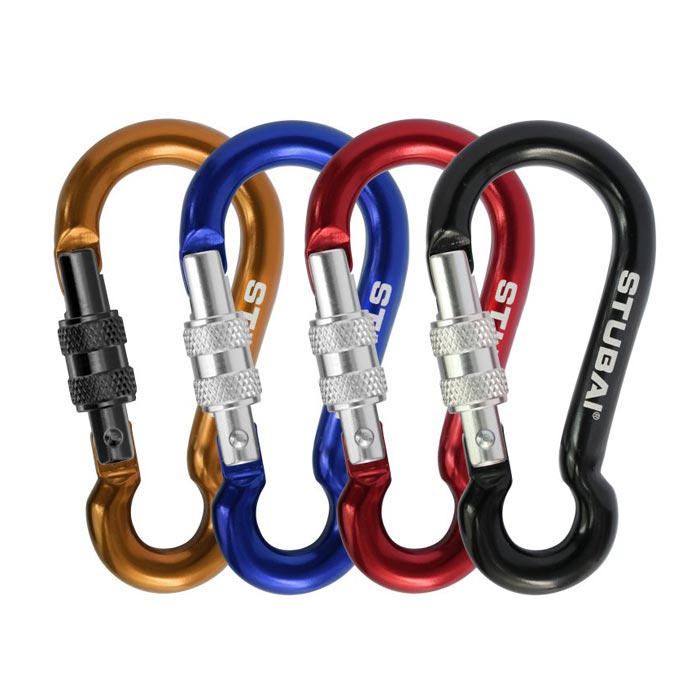 Dwarf Minikarabiner mit Schraubsicherung