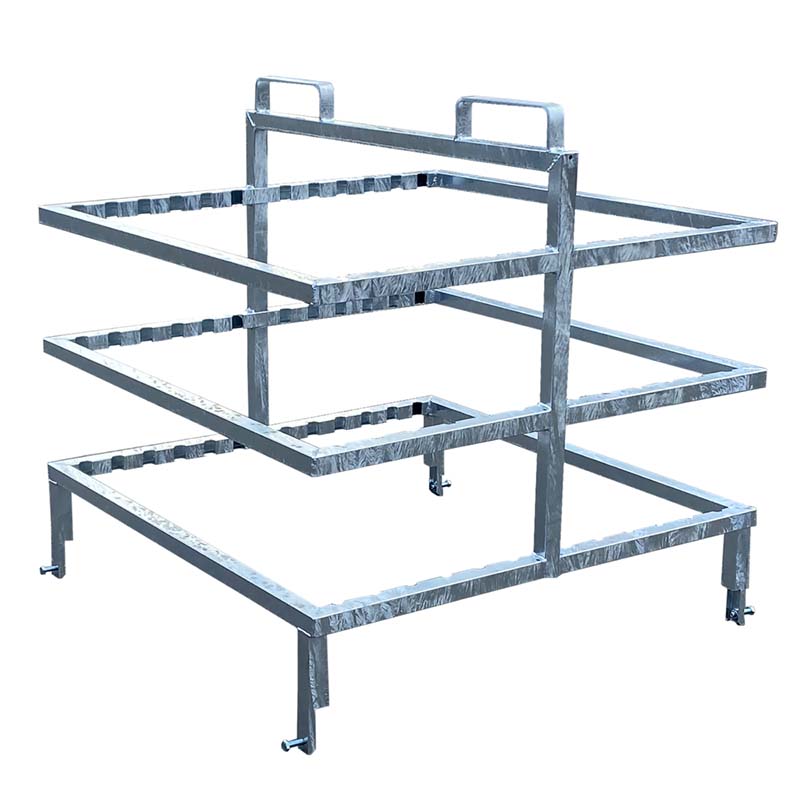 Bakenset mit Lager- und Transportpalette und Aufsatzteil für Baken – Bild 4