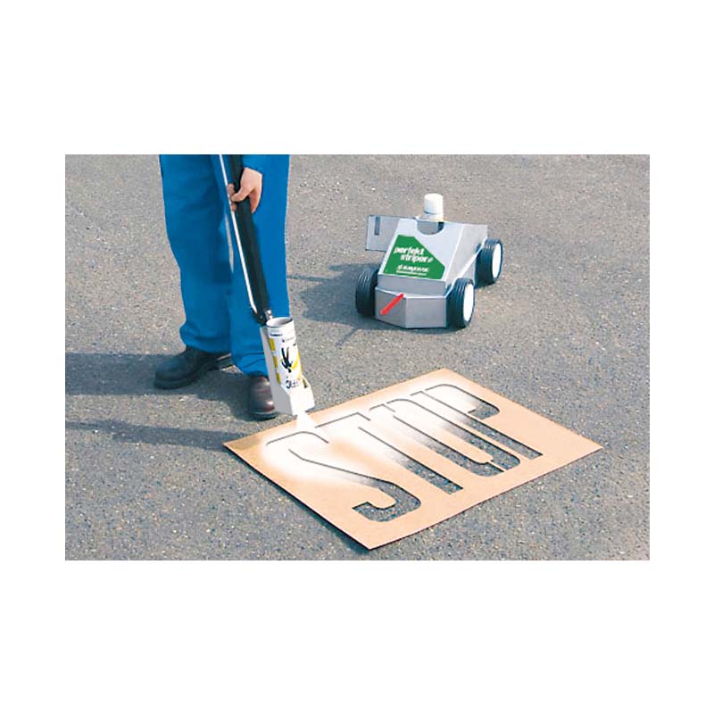 Schablonensatz KIT Handicap mit 12 Schablonen, je 2 Rollstuhlfahrer-Symbole 25 x 30 cm – Bild 4