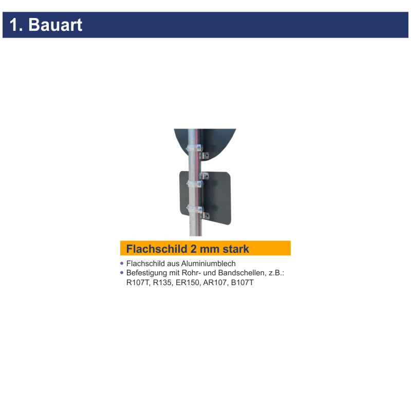 Hinweisschild mit Sondertext – Bild 2