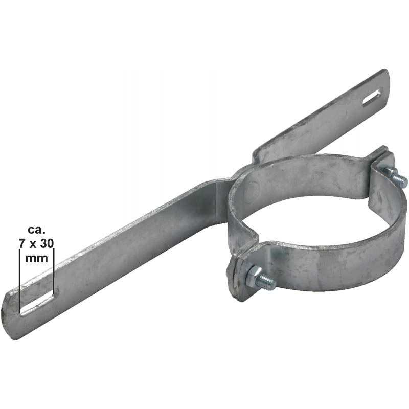 Rohrschellen aus Stahl Ø 89, 108 und 133 mm, Lochabstand 70 bis 900 mm – Bild 2