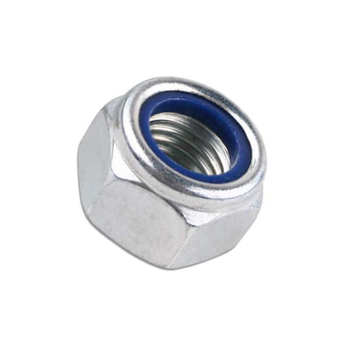 Selbstsichernde Mutter M10 A2 Stahl – Bild 2