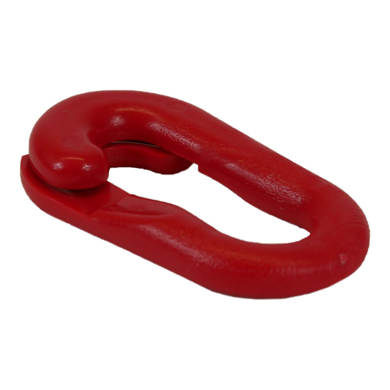 Verbindungsglied aus Kunststoff 8 mm für Absperrketten, rot, weiß, gelb oder schwarz – Bild 6