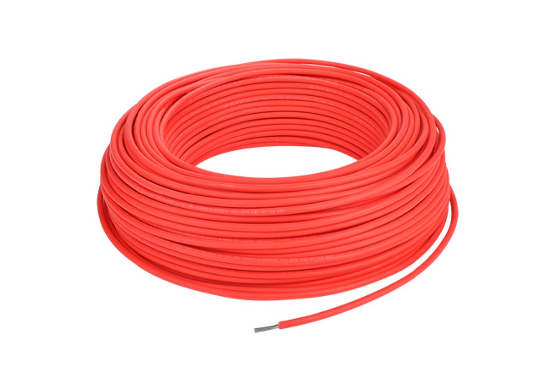 KBE Solar DB+ Kabel, H1Z2Z2-K, 6mm², 100m, rot