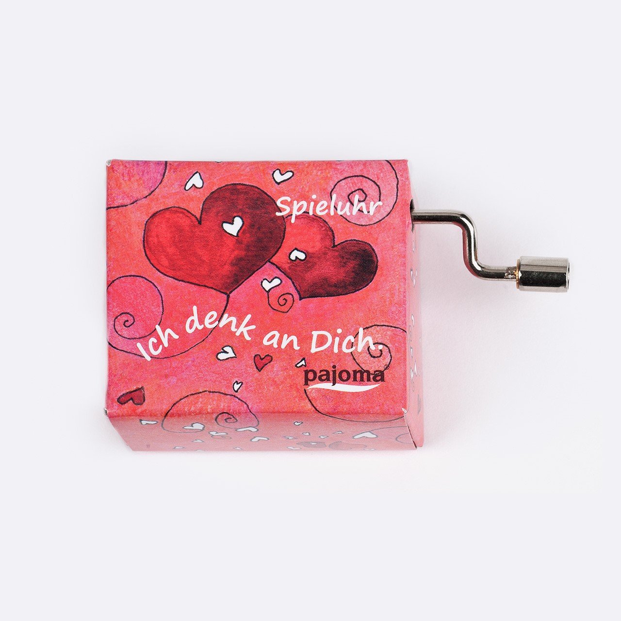 kleine Drehorgel – Herzen Spieluhr mit Liebesbotschaften “I just called to say I love you” – Bild 5