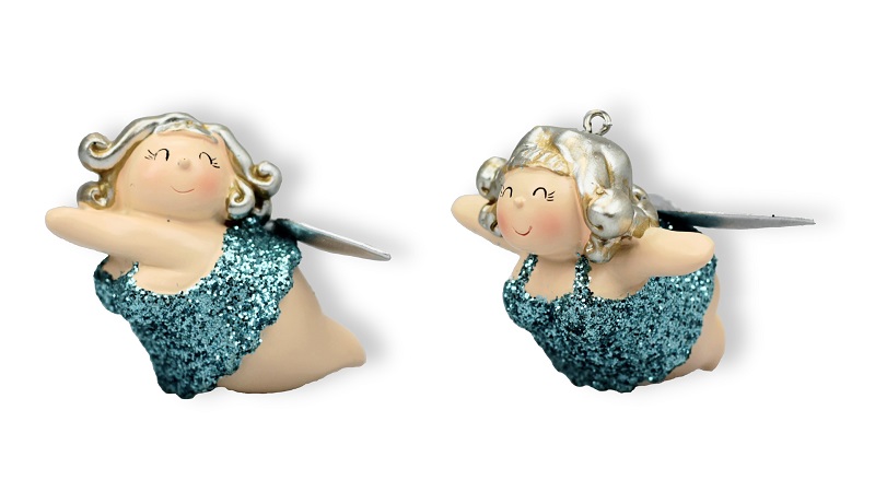 Ballerinerin Molly Engel Betty,glitzer, 7cm – viele verschiedene Farbausführungen! – Bild 2